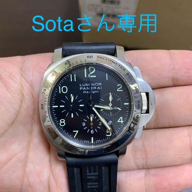 Panerai 希少 Panerai パネライ Daylight デイライト I版の通販 By Takuya7114 S Shop パネライならラクマ