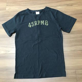 フォーティーファイブアールピーエム(45rpm)の45RPM Tシャツ 0(Tシャツ(半袖/袖なし))