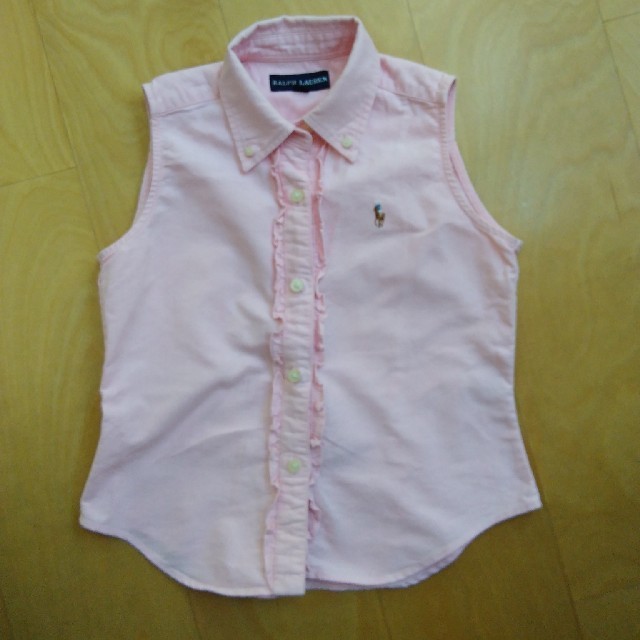 Ralph Lauren(ラルフローレン)のラルフローレンノースリーブ 140 CM キッズ/ベビー/マタニティのキッズ服女の子用(90cm~)(Tシャツ/カットソー)の商品写真