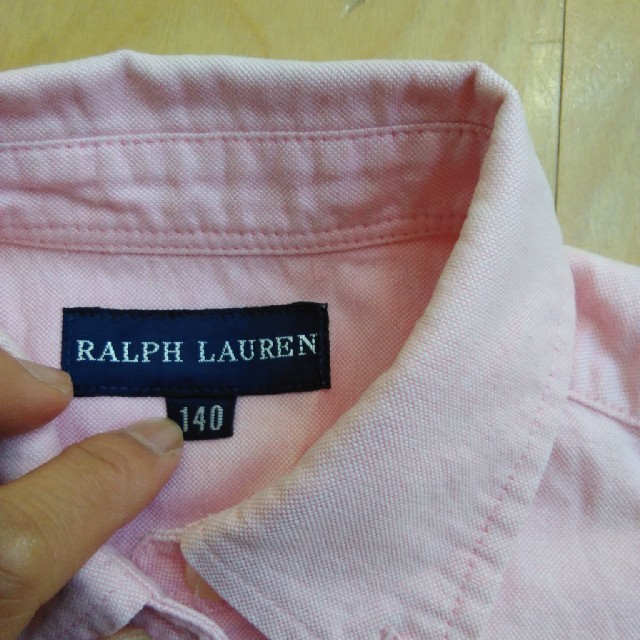 Ralph Lauren(ラルフローレン)のラルフローレンノースリーブ 140 CM キッズ/ベビー/マタニティのキッズ服女の子用(90cm~)(Tシャツ/カットソー)の商品写真