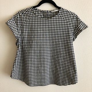 ザラ(ZARA)のZARA ギンガムチェックシャツ(シャツ/ブラウス(半袖/袖なし))