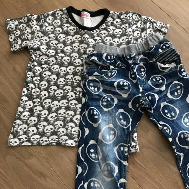 GAAACH パンダセット キッズ/ベビー/マタニティのキッズ服男の子用(90cm~)(Tシャツ/カットソー)の商品写真