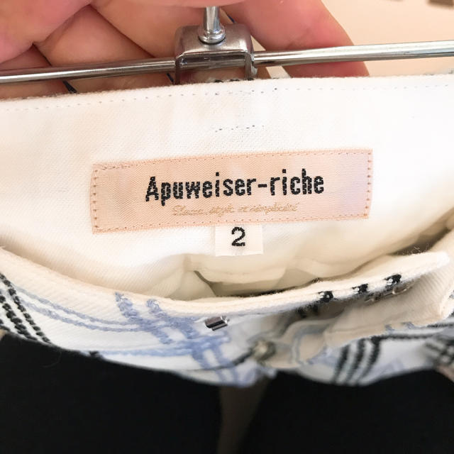 Apuweiser-riche(アプワイザーリッシェ)の☆美品アプワイザー☆チェックパンツ☆ レディースのパンツ(クロップドパンツ)の商品写真