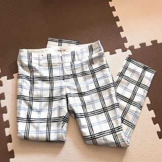 アプワイザーリッシェ(Apuweiser-riche)の☆美品アプワイザー☆チェックパンツ☆(クロップドパンツ)