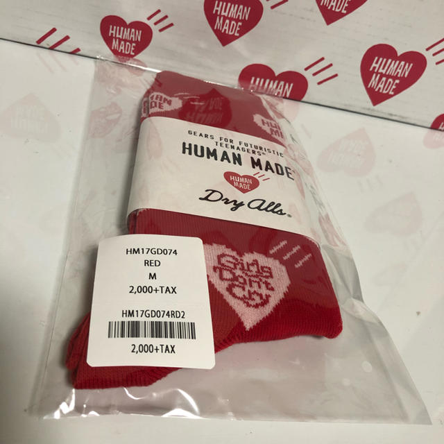 GDC(ジーディーシー)の3色セット Human Made Girls Don't Cry ソックス メンズのレッグウェア(ソックス)の商品写真