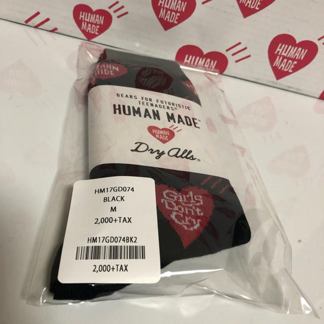 GDC(ジーディーシー)の3色セット Human Made Girls Don't Cry ソックス メンズのレッグウェア(ソックス)の商品写真