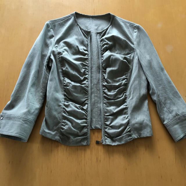 mila schon(ミラショーン)のミラ ショーン 羽織りジャケット 春秋 明日まで‼︎ レディースのジャケット/アウター(ノーカラージャケット)の商品写真