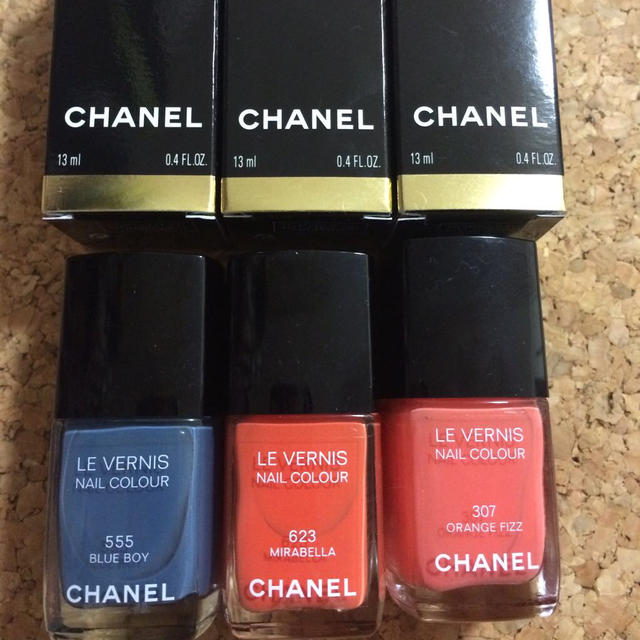 CHANEL(シャネル)の正規品☆シャネルネイル♪3本セット☆ コスメ/美容のネイル(マニキュア)の商品写真