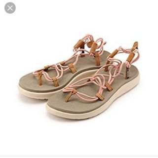 テバ(Teva)のteva サンダル　ピンク　25.0㌢(サンダル)