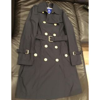 バーバリーブルーレーベル(BURBERRY BLUE LABEL)のいちご様ご専用 BURBERRY ネイビー×ゴールドボタン 36(トレンチコート)