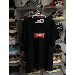 シュプリーム(Supreme)のＬSupreme Comme des Garcons box logo tee(Tシャツ/カットソー(半袖/袖なし))