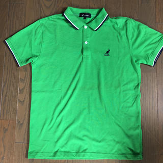 カンゴール(KANGOL)のKANGOL カンゴール L 緑 未使用に近い 送料込み(ポロシャツ)