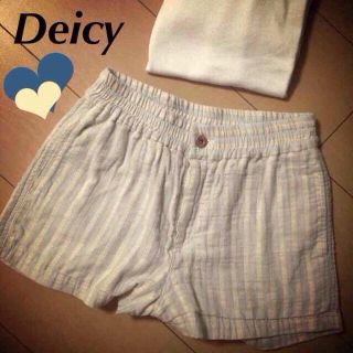 デイシー(deicy)の新品★deicy★ストライプショーパン(ショートパンツ)