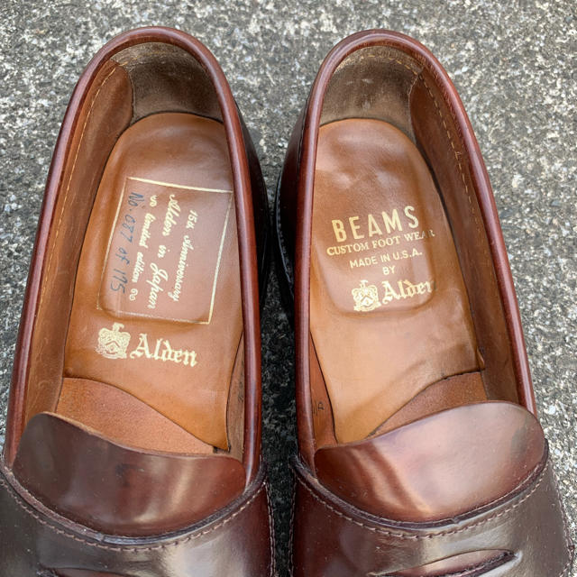 Alden(オールデン)の値下げ❗️ 超希少❗️《Alden×BEAMS》15周年ローファー メンズの靴/シューズ(ドレス/ビジネス)の商品写真