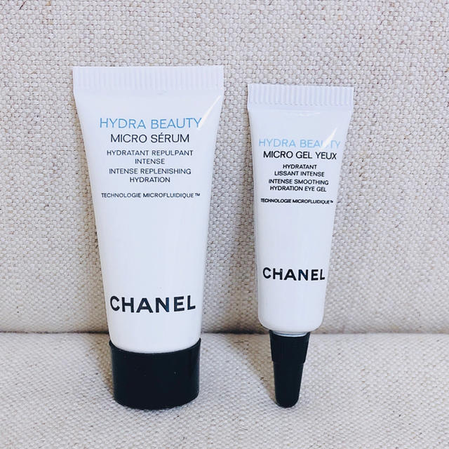 CHANEL(シャネル)のCHANELイドゥラビューティマイクロセラムイドゥラビューティマイクロアイジェル コスメ/美容のキット/セット(サンプル/トライアルキット)の商品写真