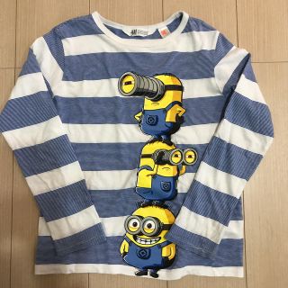 エイチアンドエム(H&M)のミニオン☆ロングT  140(Tシャツ/カットソー)