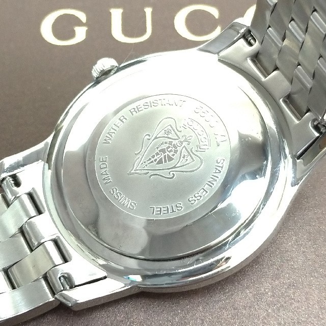 Gucci(グッチ)のグッチ時計 5500XL メンズ メンズの時計(腕時計(アナログ))の商品写真