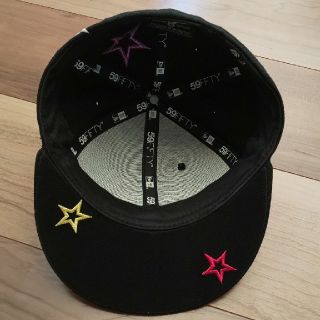 ニューエラー(NEW ERA)のNEW ERA kids 59FIFTY STAR☆★☆美品(帽子)