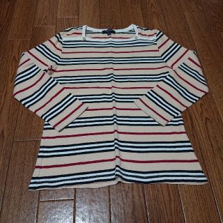 バーバリー(BURBERRY)のBURBERRY バーバリー ボーダーカットソー(カットソー(長袖/七分))