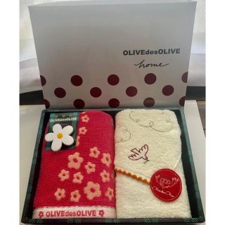 オリーブデオリーブ(OLIVEdesOLIVE)のオリーブデオリーブ フェイスタオルセット ギフト 新品(タオル/バス用品)