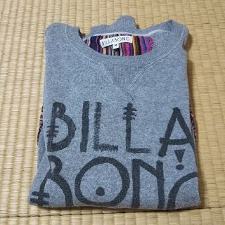 ビラボン(billabong)の長袖トレーナー グレー(トレーナー/スウェット)