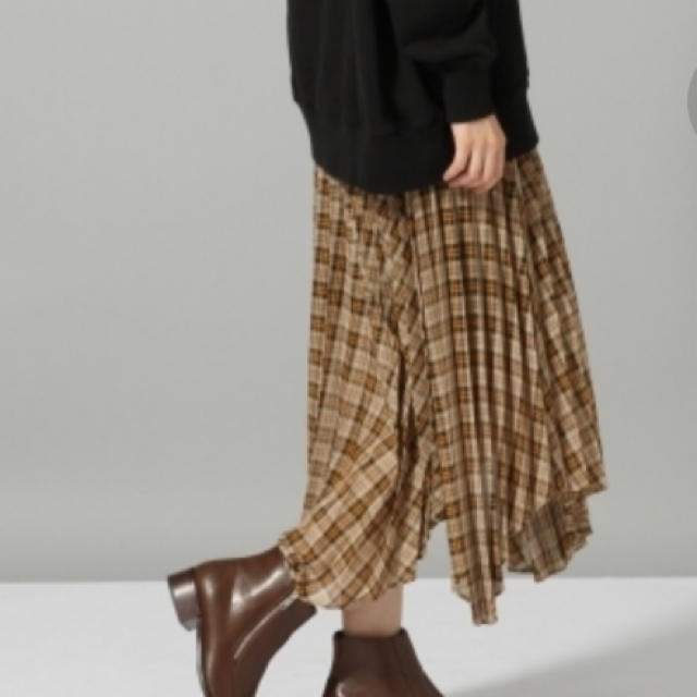 JEANASIS(ジーナシス)のジーナシス   チェックスカート レディースのスカート(ロングスカート)の商品写真