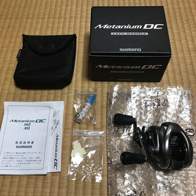 リール極美品 シマノ 15 メタニウム DC 左 レフト