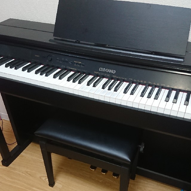 CASIO(カシオ)の超美品☆ｶｼｵ☆電子ﾋﾟｱﾉ☆CELVIANO☆ｾﾙﾋﾞｱｰﾉAP-460 楽器の鍵盤楽器(電子ピアノ)の商品写真
