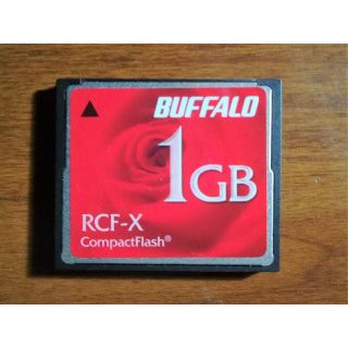 バッファロー(Buffalo)のコンパクトフラッシュ 1GB(その他)