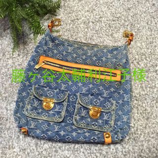 ルイヴィトン(LOUIS VUITTON)の藤ヶ谷太輔利江子様♡ルイヴィトン デニムバギーバッグ GM(ショルダーバッグ)