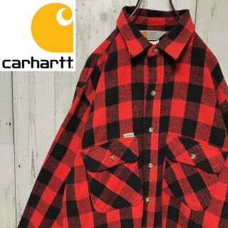 カーハート(carhartt)のカーハート carhartt☆ブロックチェック ネルシャツ ワークウェア(シャツ)