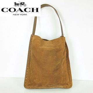 コーチ(COACH)のcoach スウェードバッグ(トートバッグ)