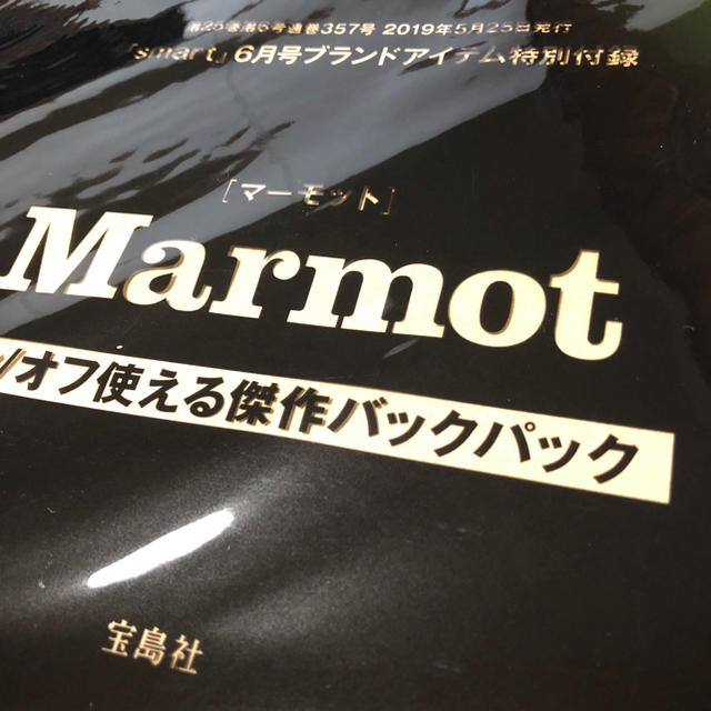 MARMOT(マーモット)のスマート付録 マーモット バックパック メンズのバッグ(バッグパック/リュック)の商品写真