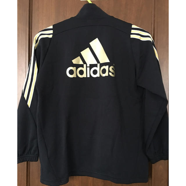 adidas(アディダス)のused adidas ジャージ 130 ① キッズ/ベビー/マタニティのキッズ服男の子用(90cm~)(ジャケット/上着)の商品写真