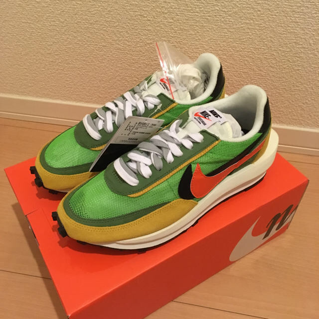 NIKE - sacai NIKE LD WAFFLE Green サカイ ナイキ ワッフルの通販 by