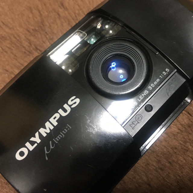 OLYMPUS(オリンパス)のジャンク オリンパスμ 単焦点 スマホ/家電/カメラのカメラ(フィルムカメラ)の商品写真