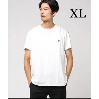 ティンバーランド(Timberland)のXL ) 未使用 Timberland 半袖 Tシャツ ワンポイント ホワイト(Tシャツ/カットソー(半袖/袖なし))