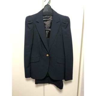 ザラ(ZARA)の【みぃ様専用！】ZARA ザラ パンツスーツ ネイビー(スーツ)