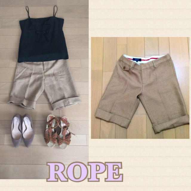 ROPE’(ロペ)のROPE ショートパンツ  ハーフパンツ レディースのパンツ(ハーフパンツ)の商品写真