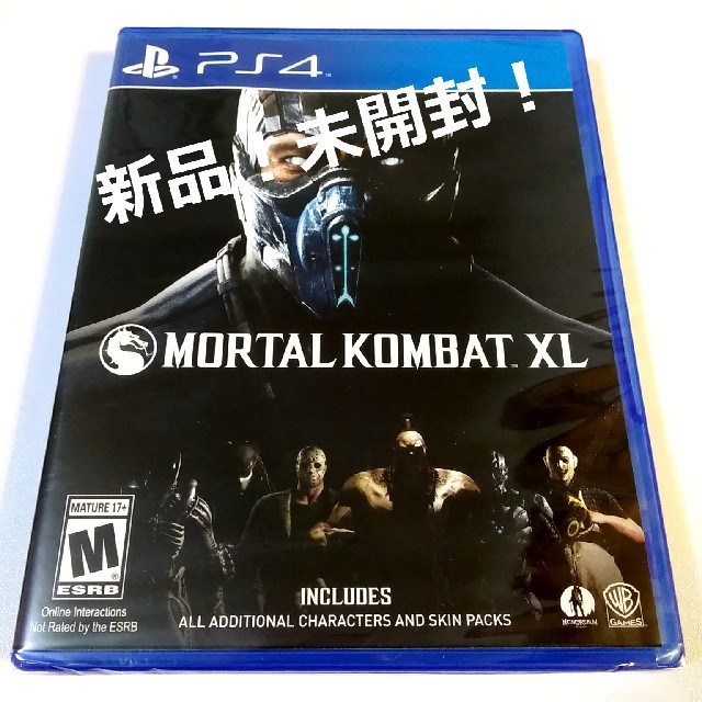 PlayStation4 - Mortal Kombat XL モータルコンバットXL PS4 北米版の