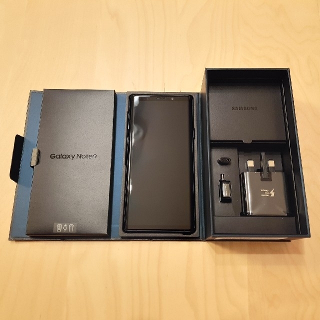 極美品 Galaxy note9 SM-N9600 SIMフリー 6G/128G