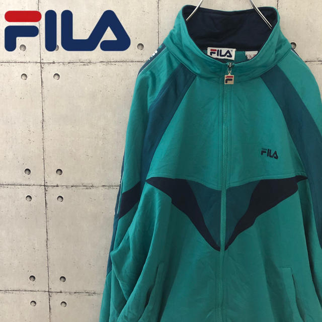 FILA(フィラ)の【ビンテージ】90s FILA トラックジャケット ジャージ メンズのトップス(ジャージ)の商品写真