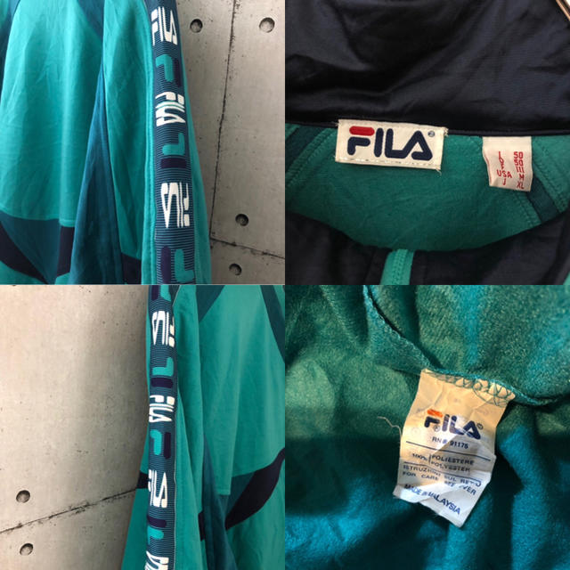 FILA(フィラ)の【ビンテージ】90s FILA トラックジャケット ジャージ メンズのトップス(ジャージ)の商品写真