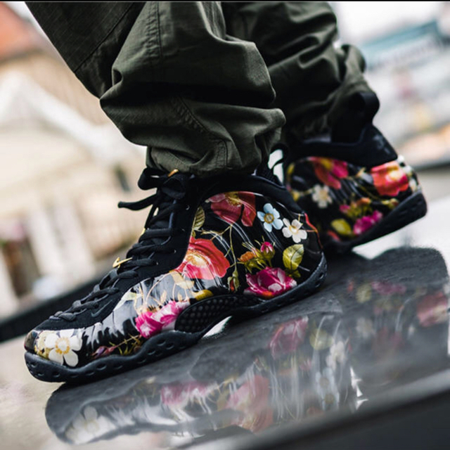 NIKE AIR FOAMPOSITE ONE FLORAL