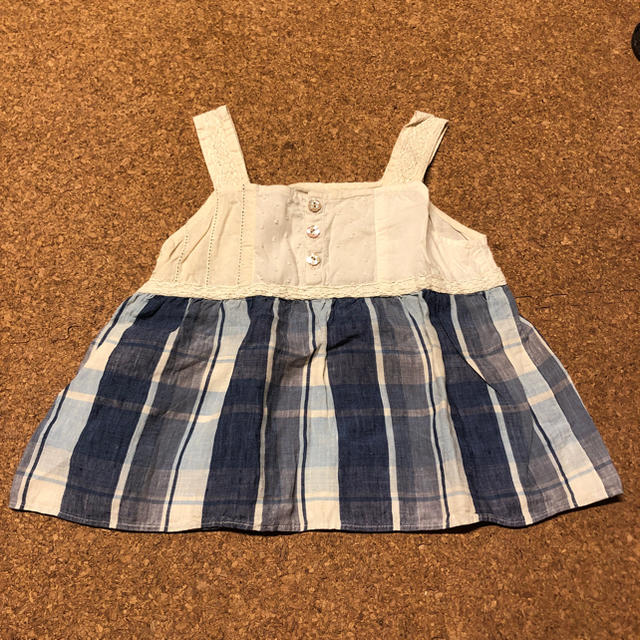 FITH(フィス)のFITH トップス チェック 110 ベビーギャップ キッズ/ベビー/マタニティのキッズ服女の子用(90cm~)(Tシャツ/カットソー)の商品写真