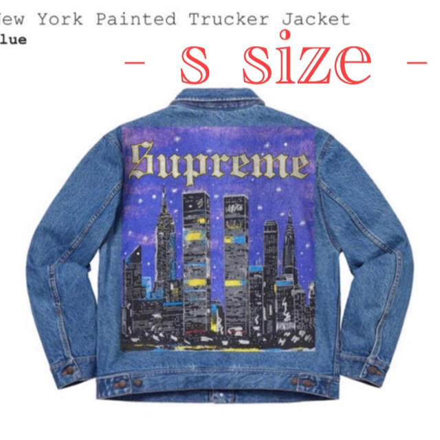 New York Painted Tracker Jacket Sブルー使用状況