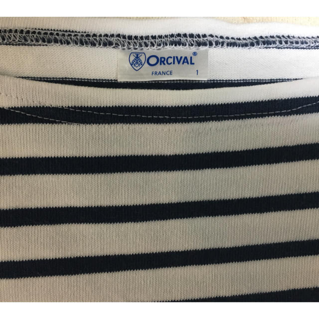 ORCIVAL(オーシバル)のうつび様専用*オーシバル ORCIVAL*コットンボーダーTシャツ レディースのトップス(Tシャツ(半袖/袖なし))の商品写真