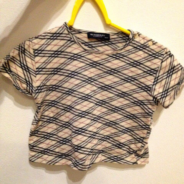 BURBERRY(バーバリー)のバーバリー半袖Tシャツ キッズ/ベビー/マタニティのベビー服(~85cm)(Ｔシャツ)の商品写真