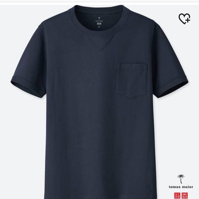 UNIQLO(ユニクロ)のユニクロ トーマスマイヤー スーピマコットンTシャツ Ｓ 紺  新品送料無料 メンズのトップス(シャツ)の商品写真