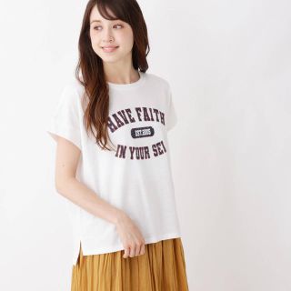 キューティーブロンド(Cutie Blonde)の抗菌防臭 部屋干し対応ロゴTシャツ ホワイト(Tシャツ(半袖/袖なし))